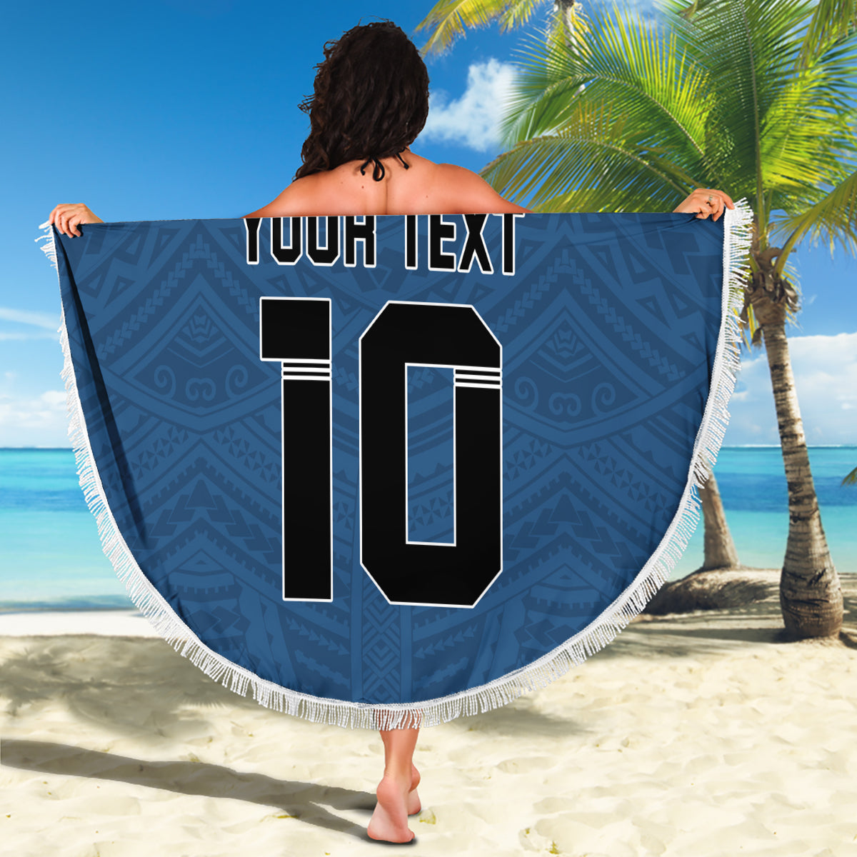 Pasifika Festival Stranddecke Tribal Muster Tropischer Stil LT01