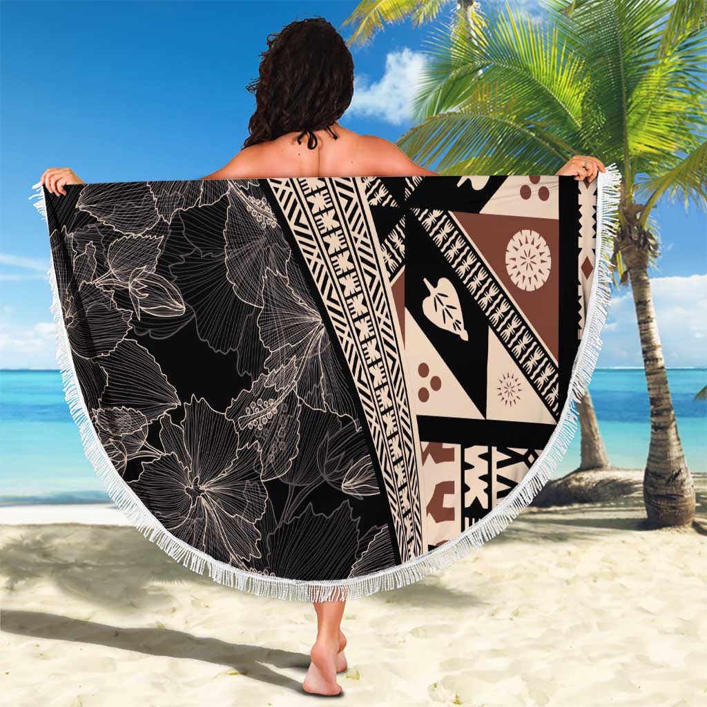 Französisch-Polynesien Tiare Day Stranddecke Robben- und polynesisches Muster LT03