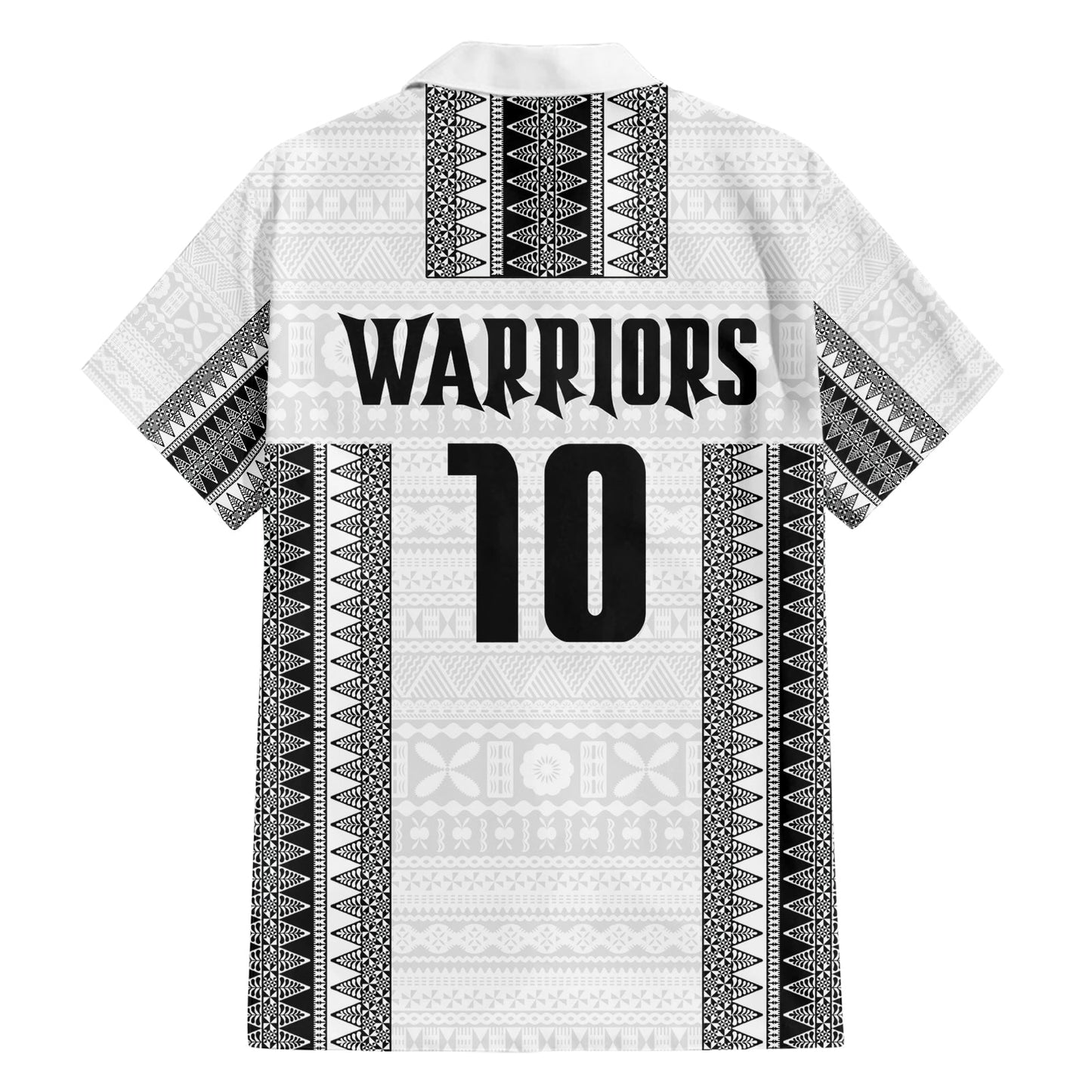Fiji Rugby Warriors Hawaiihemd Masi Tribal Muster Go Champion 2024 LT03