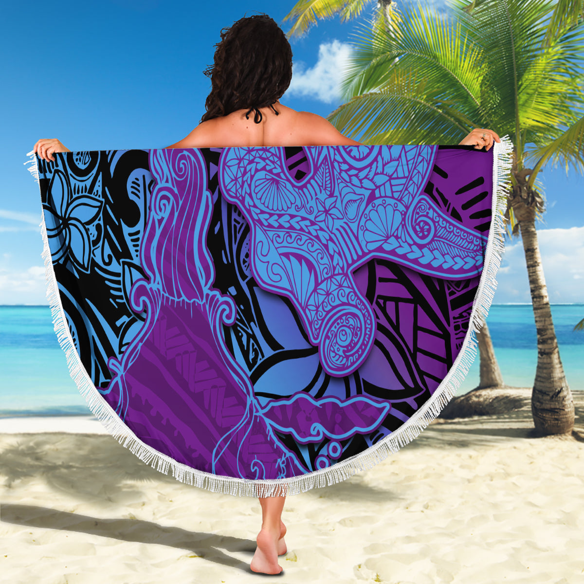 Vanuatu Unabhängigkeitstag Stranddecke xxl Yumi 44. Hapi Indipendens Dei LT01