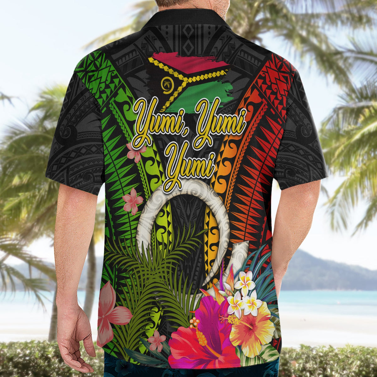 Vanuatu Unabhängigkeitstag Hawaiihemd Tugeta Yumi Selebretem Indipendens Dei LT03
