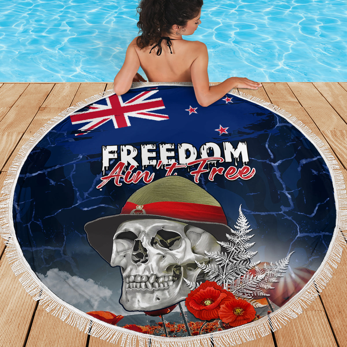 Neuseeland und Australien ANZAC Day Stranddecke Aboriginal Maori Darsteller Nacht Stil LT14