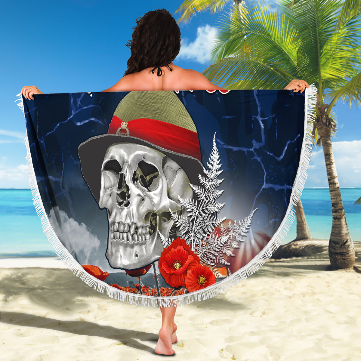 Neuseeland und Australien ANZAC Day Stranddecke Aboriginal Maori Darsteller Nacht Stil LT14