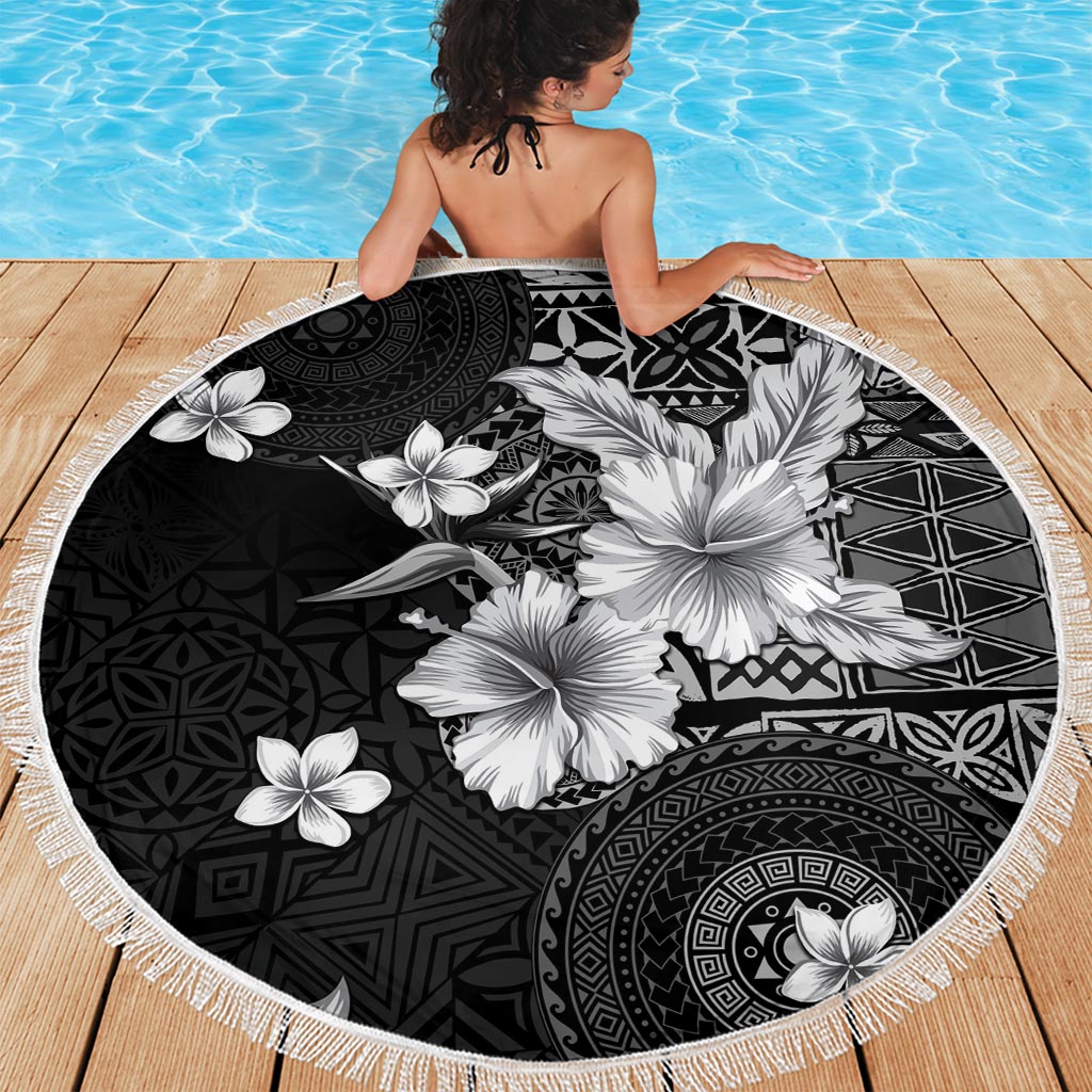Neuseeland Tuatara Plumeria Stranddecke sandfrei Maori Lila Koru Tribal Tattoo LT01