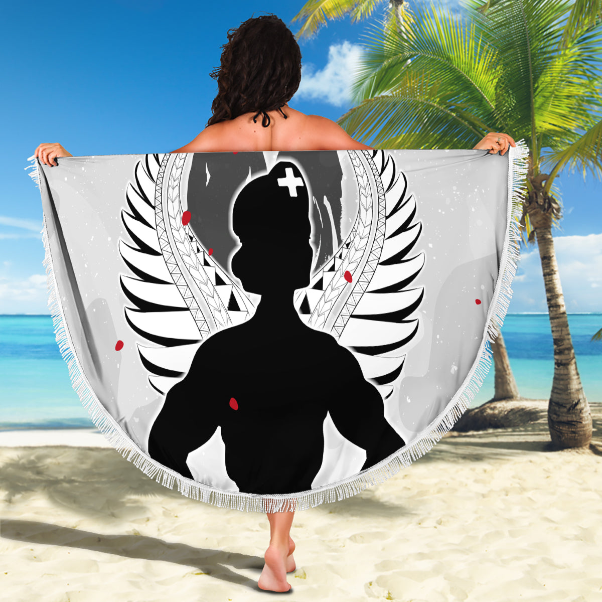 Kei Wareware Tatou Neuseeland ANZAC Day Stranddecke Sternennacht Inspo Style LT05