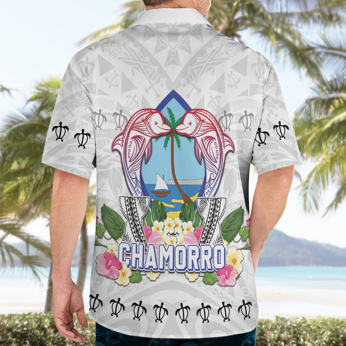 Guam Chamorro Befreiungstag Hawaiihemd 80. Jahrestag LT05