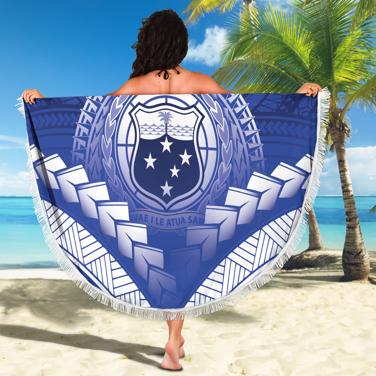 Neuseeland Tui Vogel Stranddecke Matariki Poesie Muster Galaxy Stil LT03