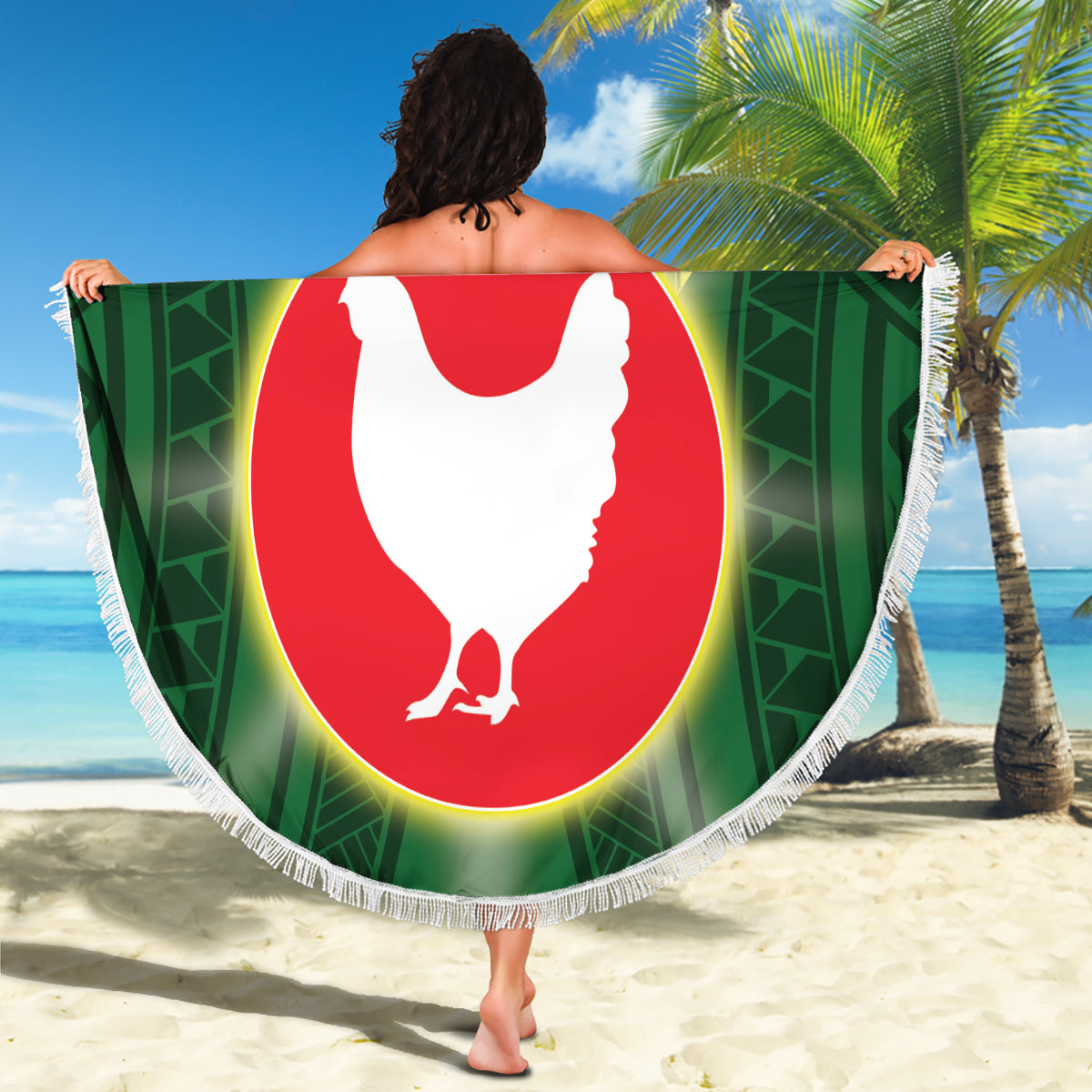 Matariki Neuseeland Stranddecke Maori Muster Blue Galaxy LT05