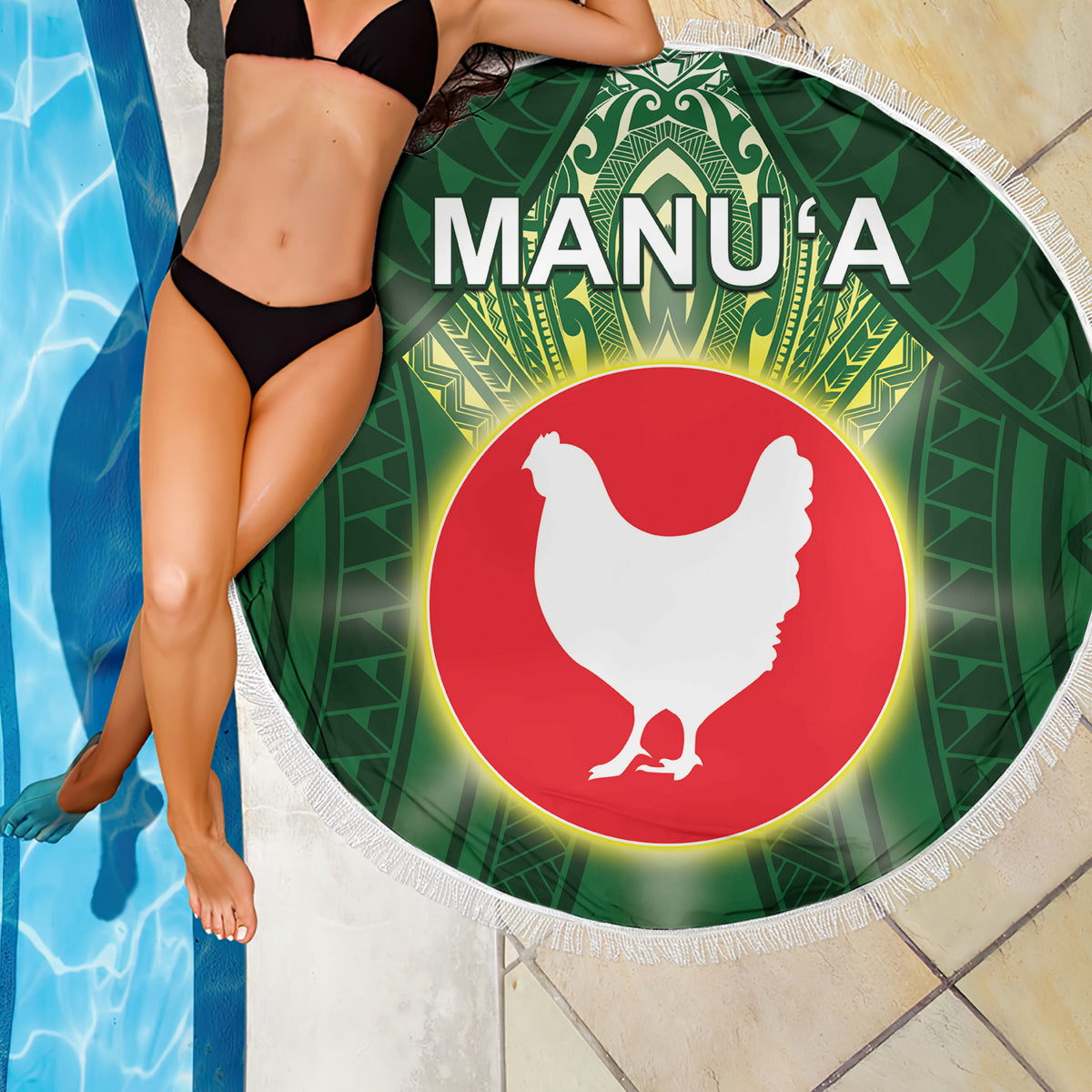 Matariki Neuseeland Stranddecke Maori Muster Blue Galaxy LT05