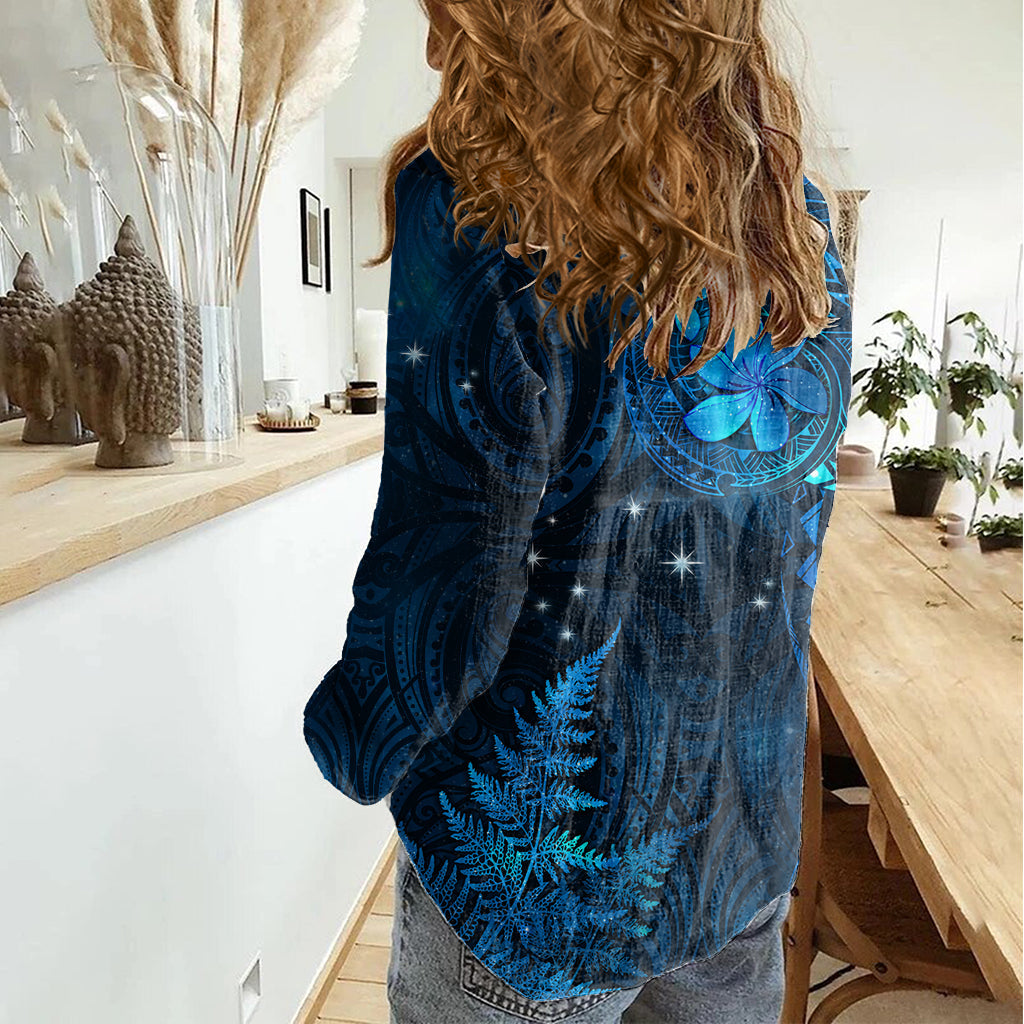 Neuseeland Matariki Damen Freizeithemd Maori Neujahr LT05