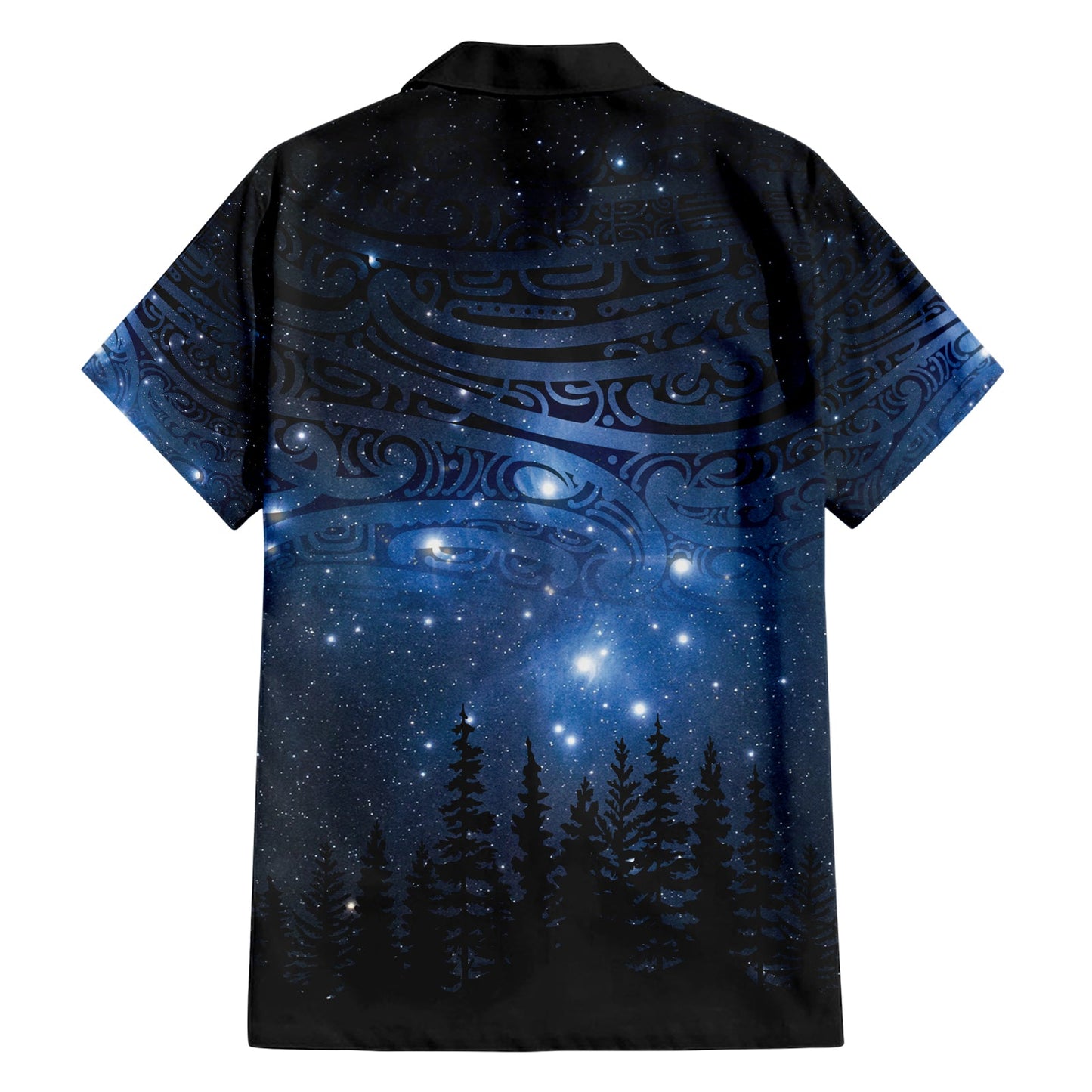 Matariki Te Tau Hou MÄori Hawaiihemd Neuseeland Sternenhimmel LT7