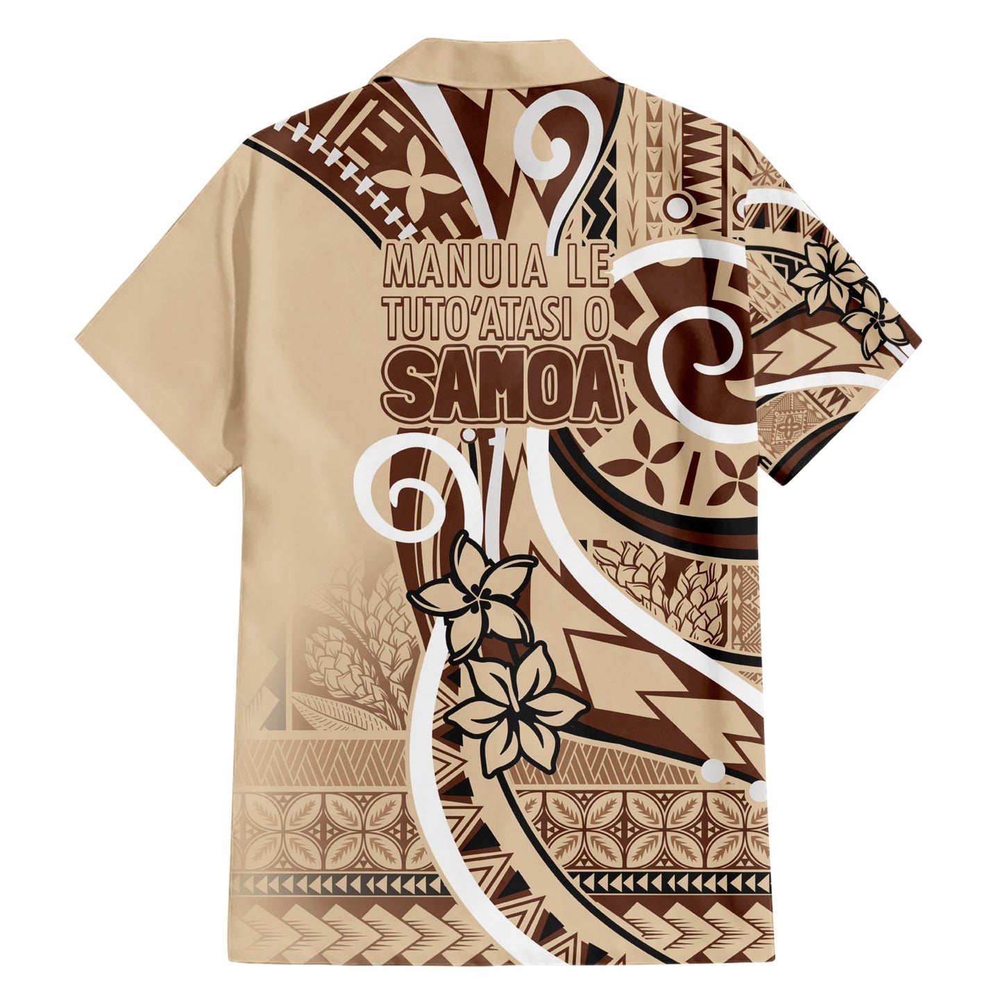Hawaiihemd mit klassischem Motiv „Siapo Samoa“ – Anleitung zur Unabhängigkeit Samoas LT7