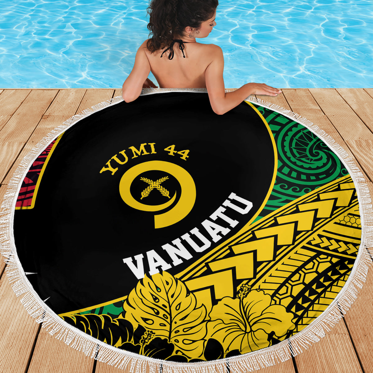 Vanuatu Unabhängigkeitstag Stranddecke Tugeta Yumi Selebretem Indipendens Dei LT03