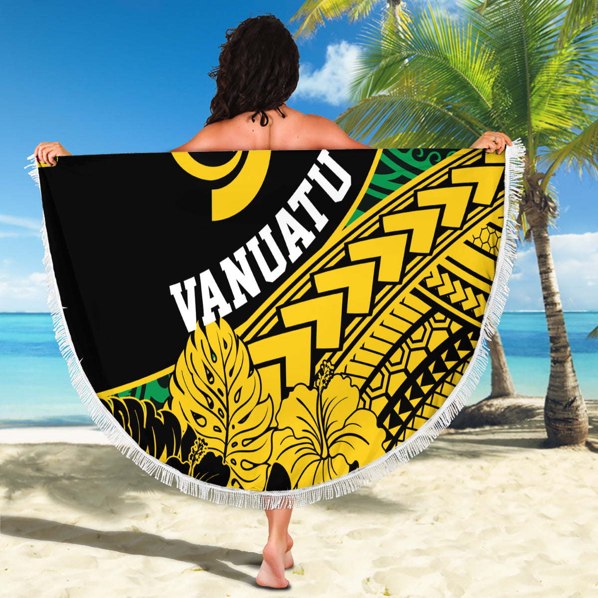 Vanuatu Unabhängigkeitstag Stranddecke Tugeta Yumi Selebretem Indipendens Dei LT03