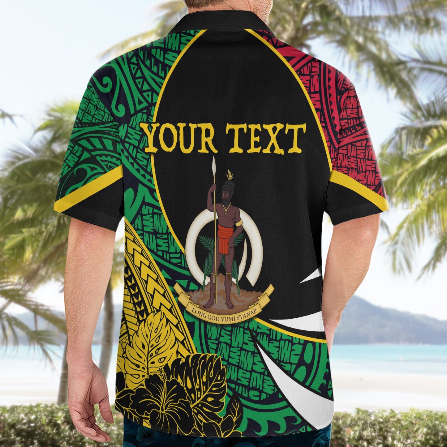 Vanuatu Unabhängigkeitstag Yumi 44 Hawaiihemd LT7