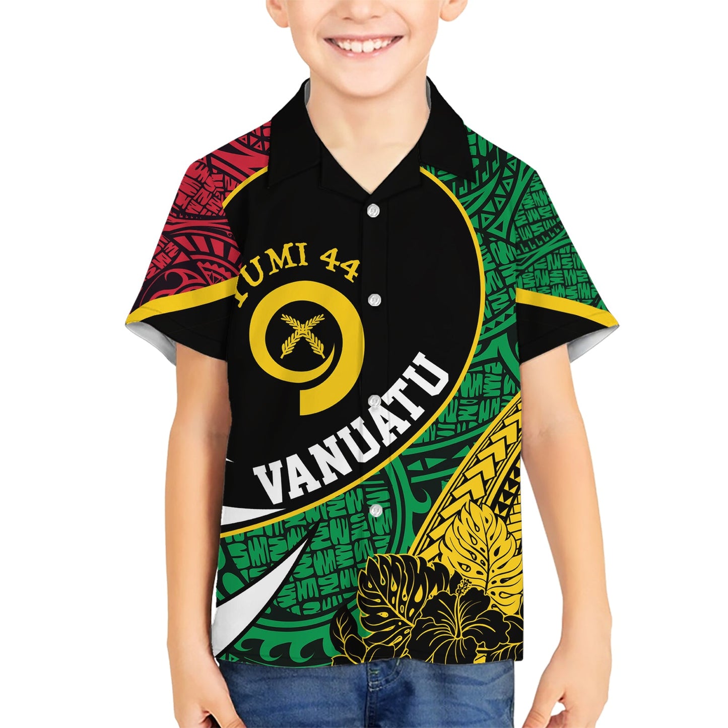 Vanuatu Unabhängigkeitstag Yumi 44 Hawaiihemd LT7