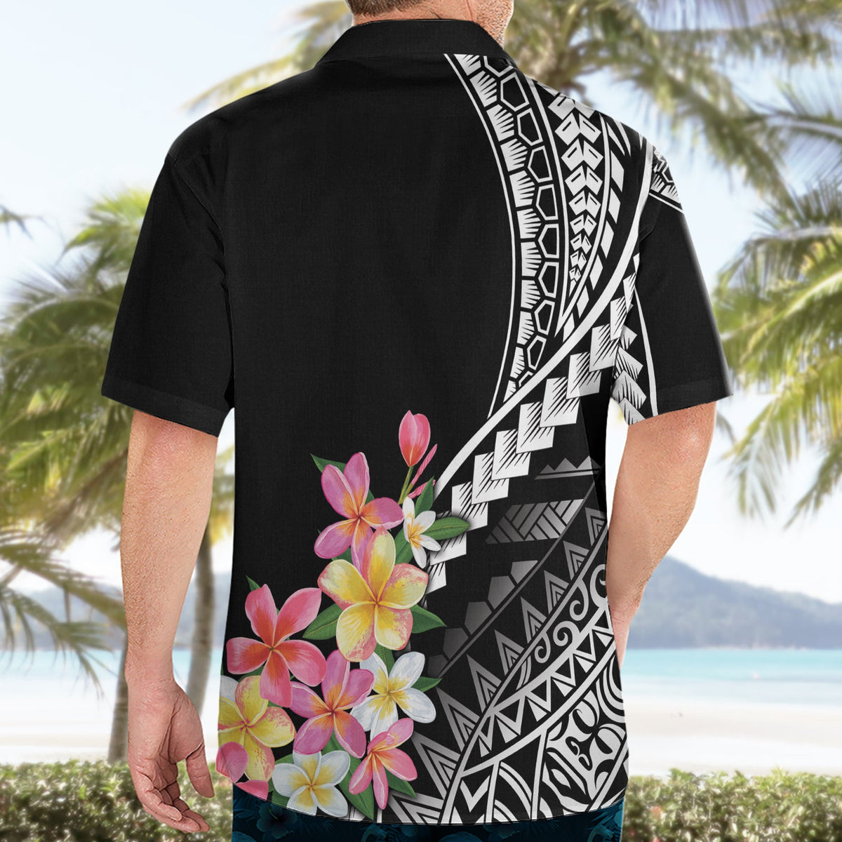 AAPI Heritage Monat Hawaiihemd Kanaka Hawaii Plumeria LT7