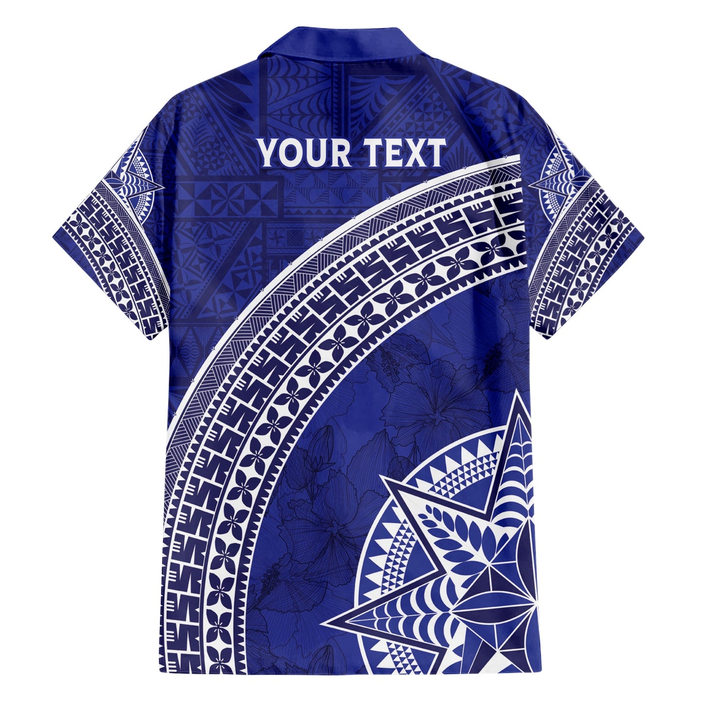 Tupou College Toloa Hawaiihemd Ngatu Tapa Mix Style LT7