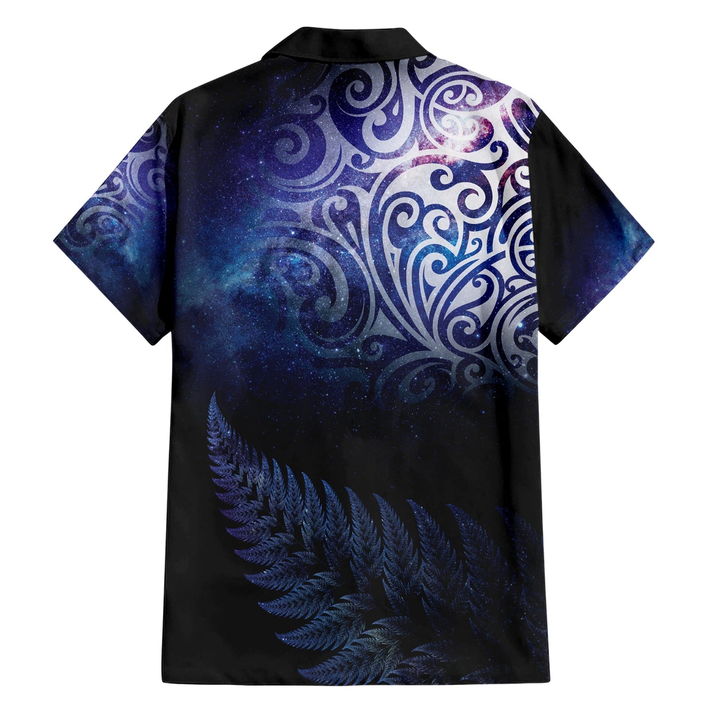 Neuseeland Aotearoa Matariki Hawaiihemd Sternensilber Fern LT7