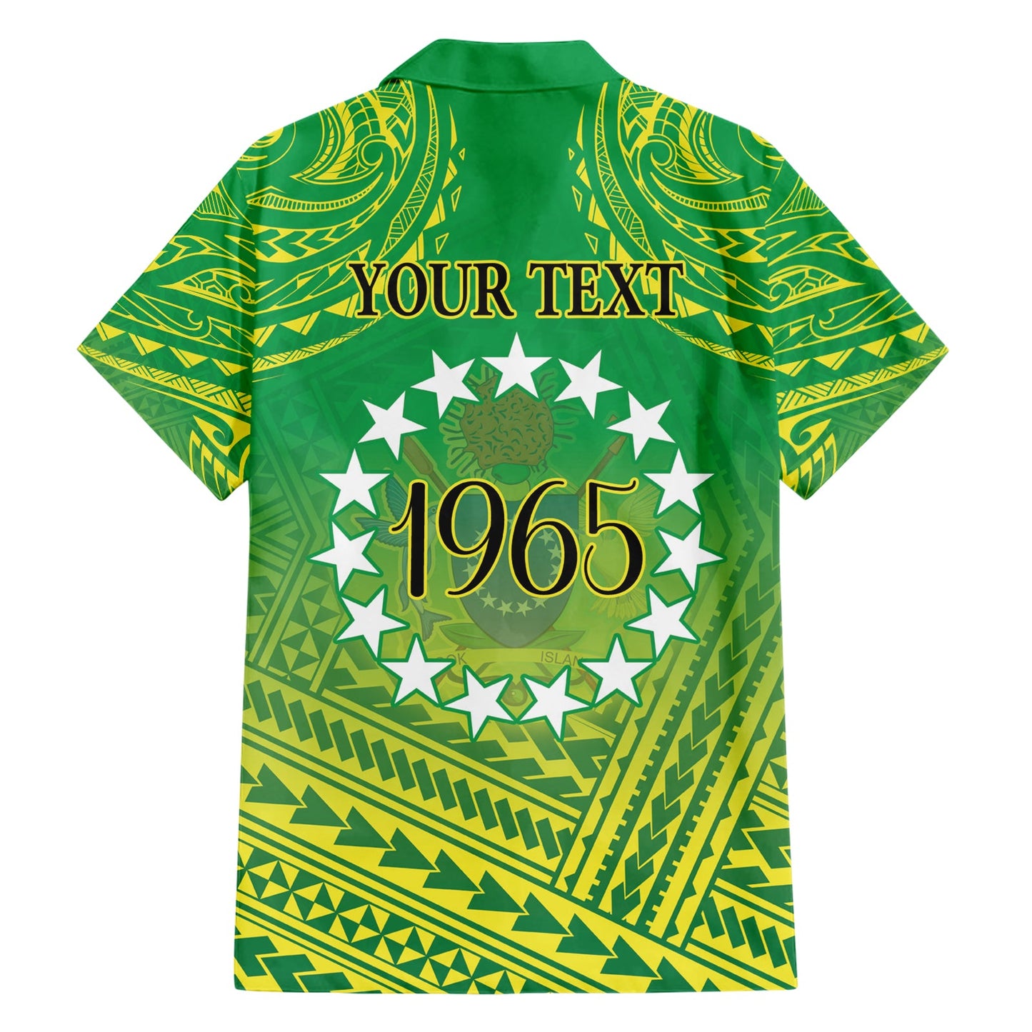 Cook Islands Verfassungstag Hawaiihemd Kuki Airani seit 1965 LT9