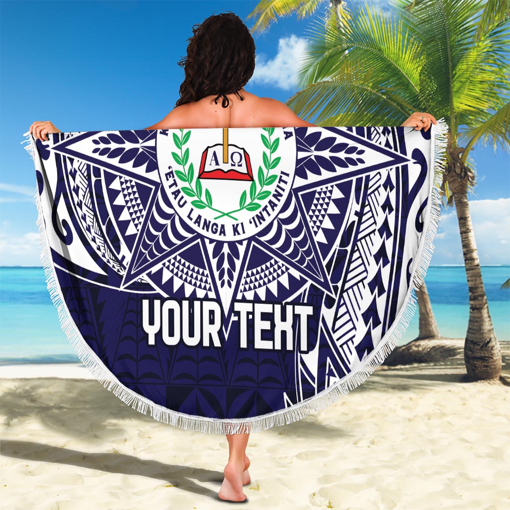 Benutzerdefinierte Fidschi und Neuseeland Rugby Stranddecke sandfrei Tapa Mix Maori Muster LT03
