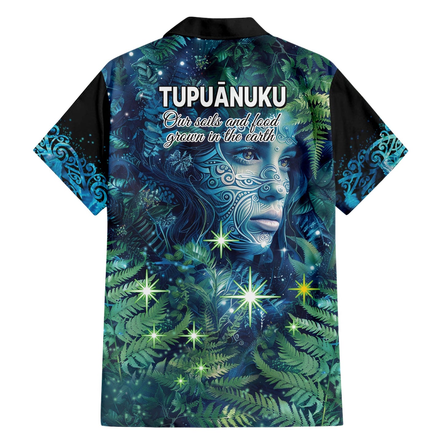 Neuseeland Matariki Tupuanuku Hawaiihemd Te W o te Hauhake LT9