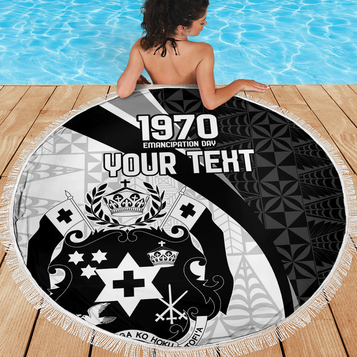 Matariki Neuseeland Stranddecke Maori Muster Lila Galaxy LT05