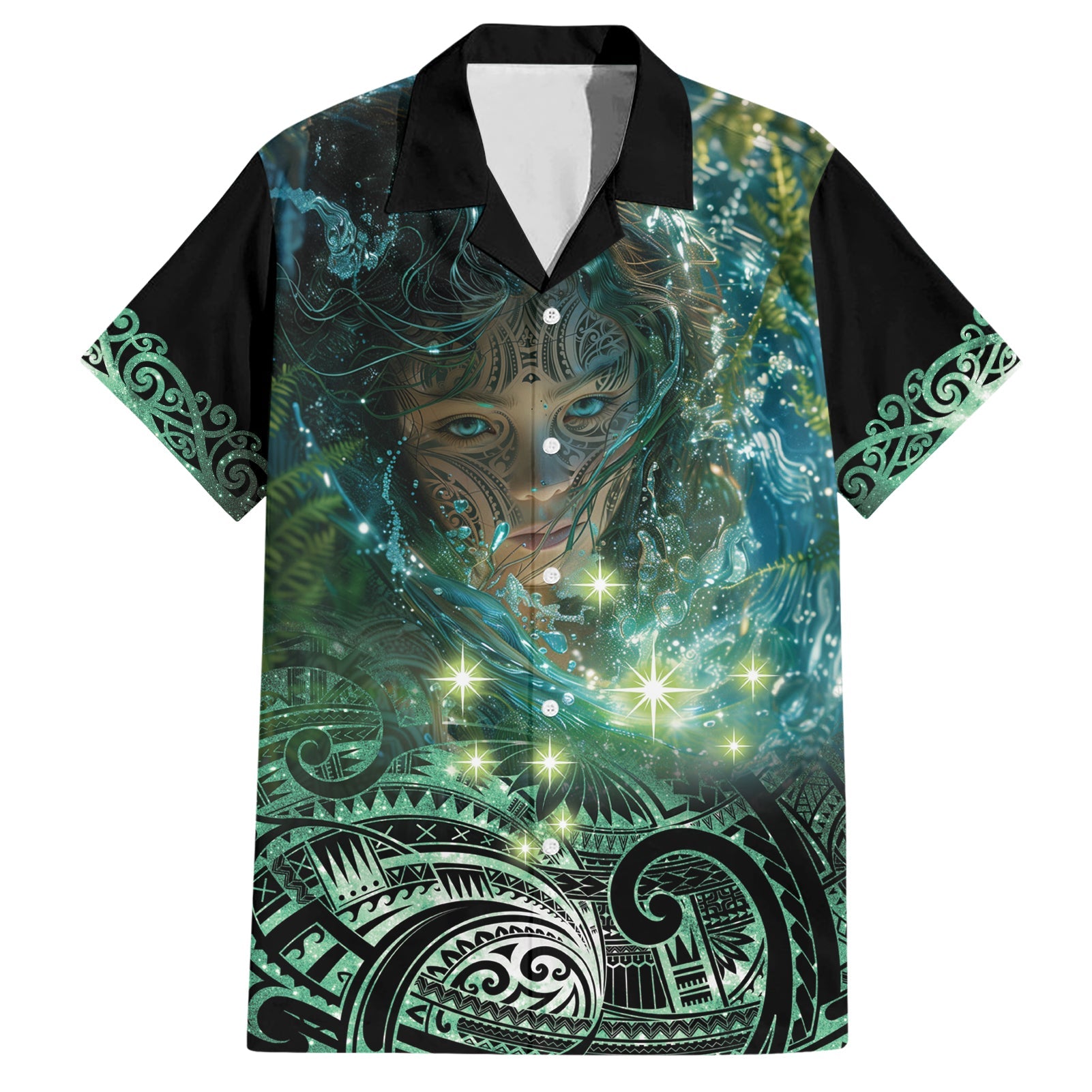 New Zealand Matariki Waiti Hawaiian Shirt WaimÄori and The Origin Of Life