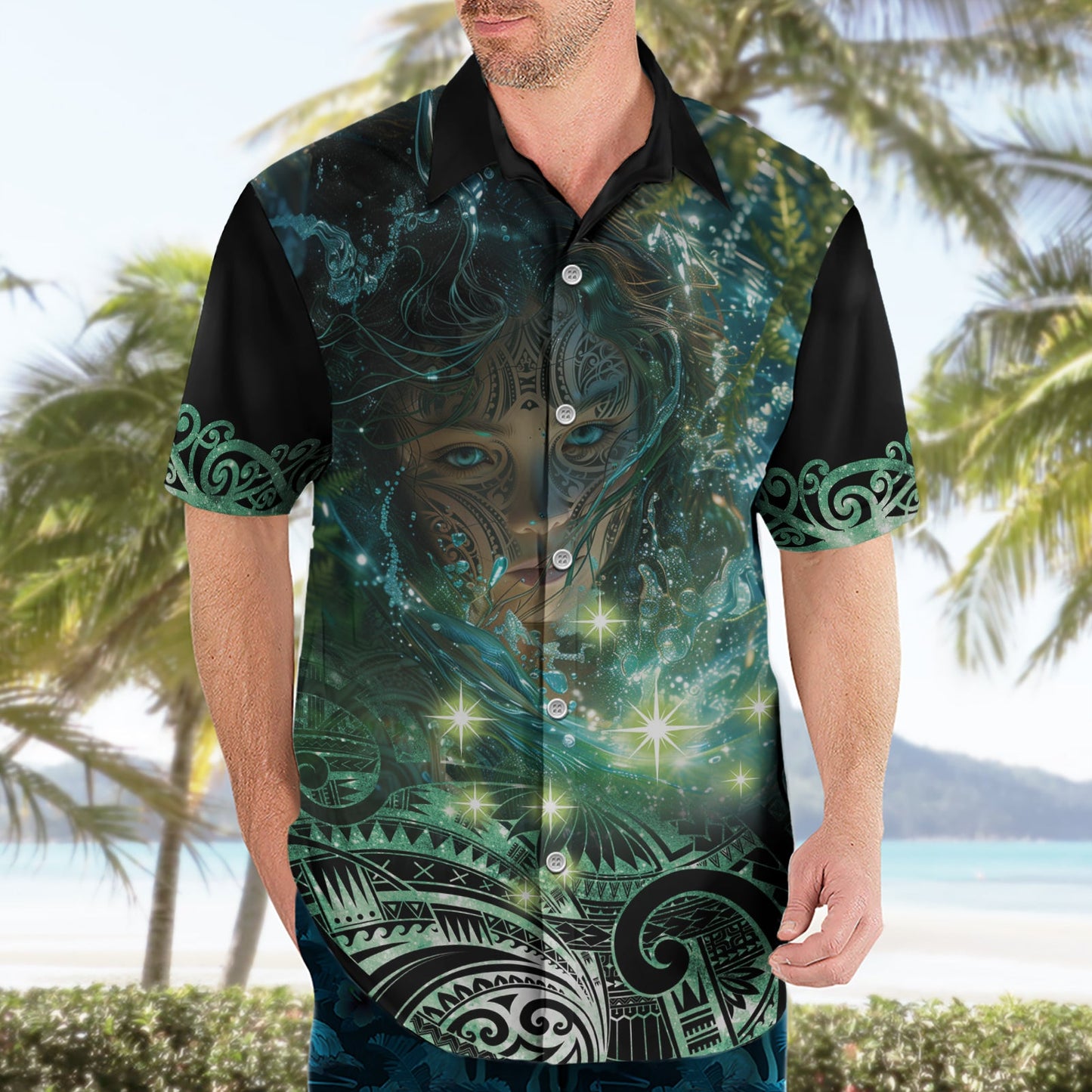 Neuseeland Matariki Waiti Hawaiihemd Waimori und der Ursprung des Lebens LT9