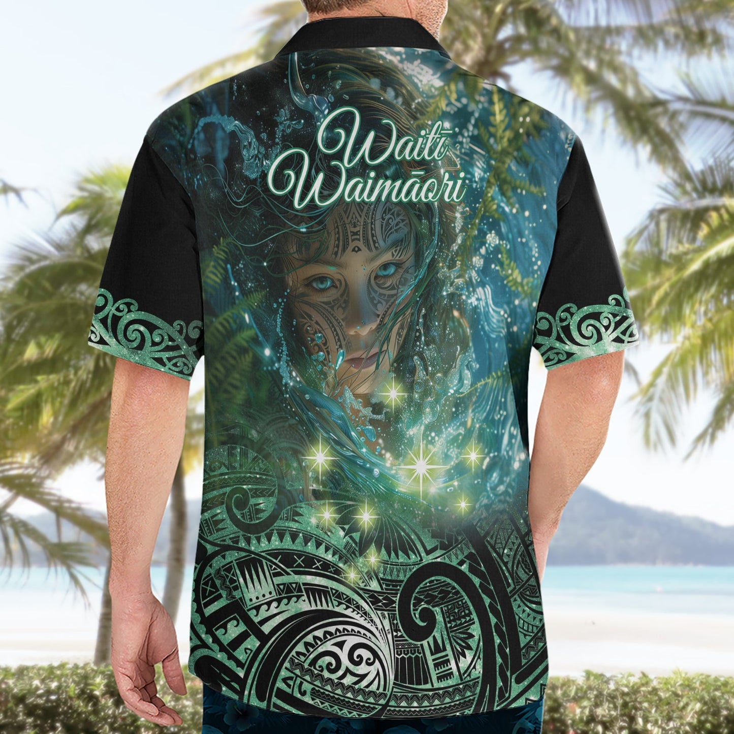 Neuseeland Matariki Waiti Hawaiihemd Waimori und der Ursprung des Lebens LT9