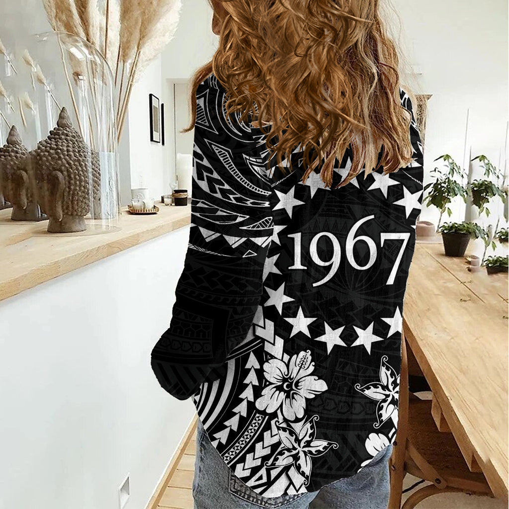 Cookinseln Ra o te Ui Ariki Est 1967 Damen Freizeithemd LT9