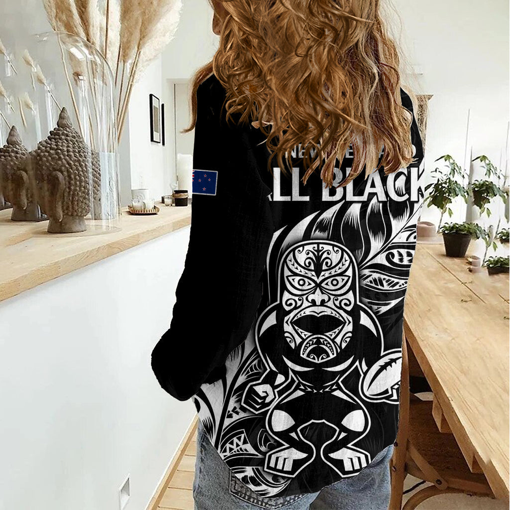 Neuseeland All Black Rugby Damen Freizeitshirt LT9