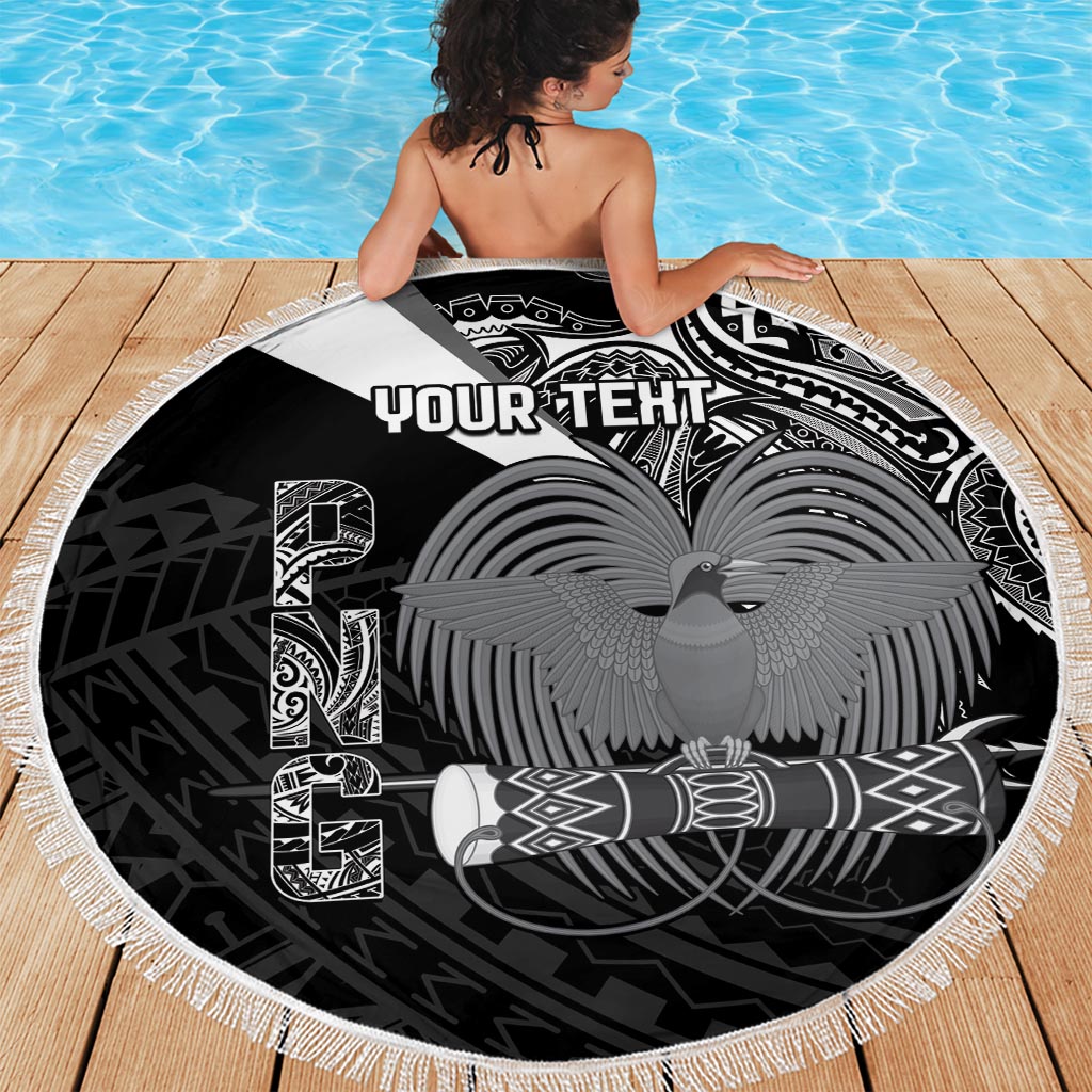 Hawaii-Mönchsrobbe und Delfin-Stranddecke xxl, polynesisches Kakau-Muster, Rosa, LT03