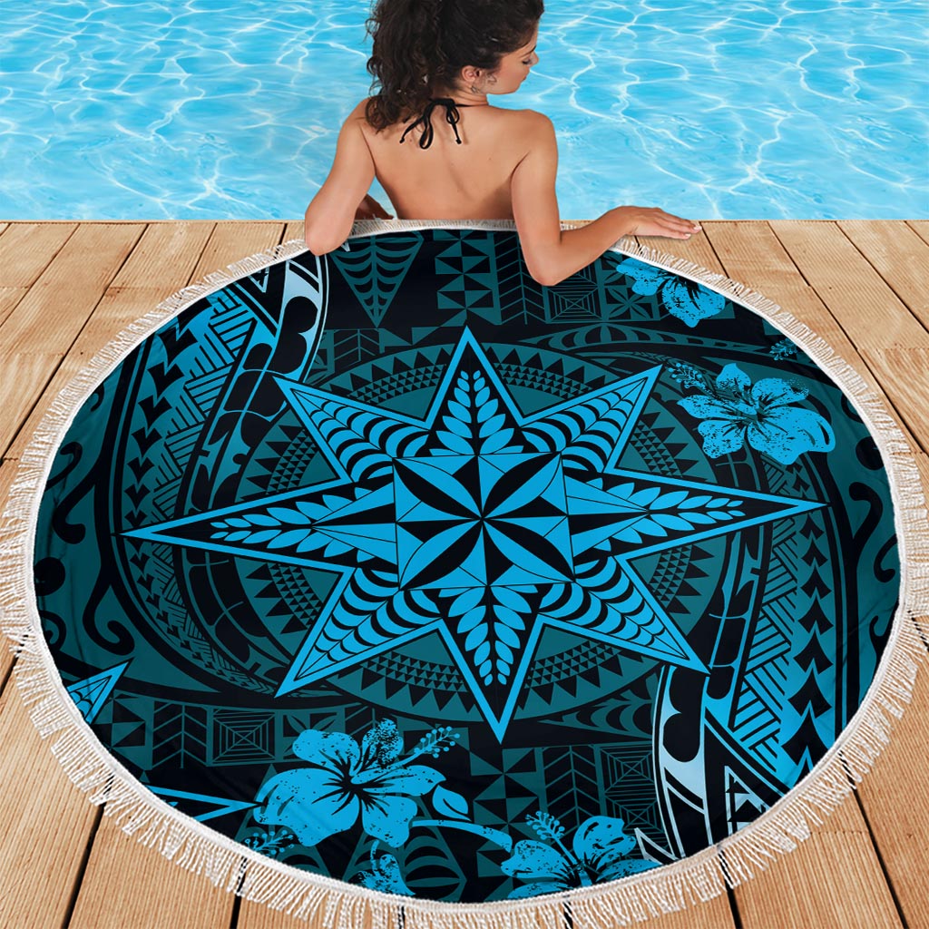 Kanaka Maoli Hawaii Plumeria Stranddecke xxl Tanzende Tentakeln Weiß Stil LT7