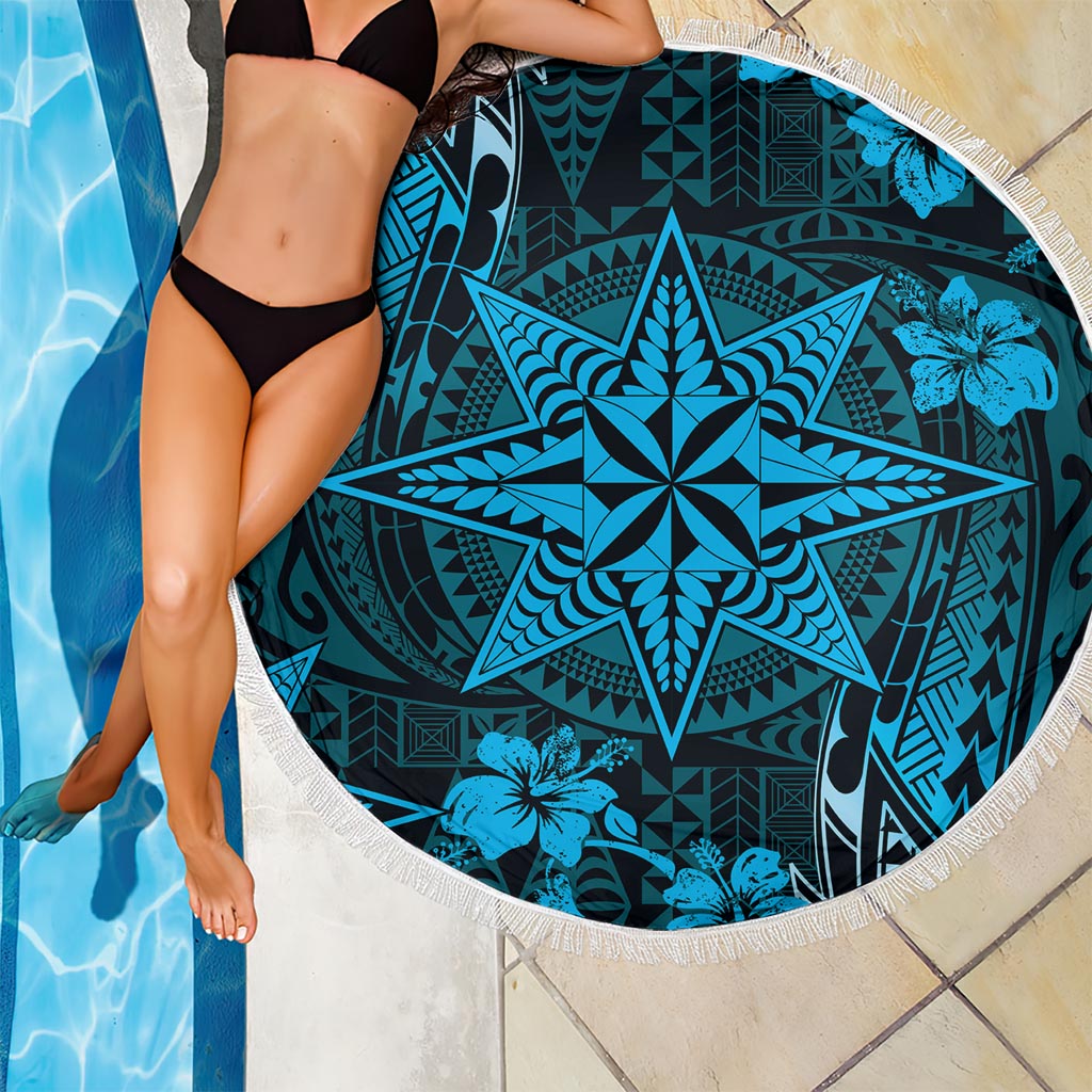 Kanaka Maoli Hawaii Plumeria Stranddecke xxl Tanzende Tentakeln Weiß Stil LT7