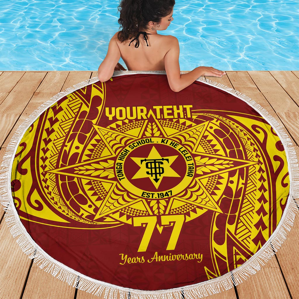 Vaiaso o le Gagana Samoa Stranddecke sandfrei Siapo Motiv Schwarz LT7