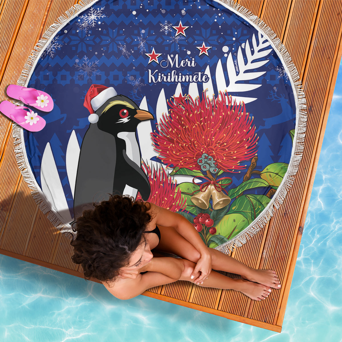 Neuseeland Matariki Pohutukawa Stranddecke Te Mauri te Ora LT9