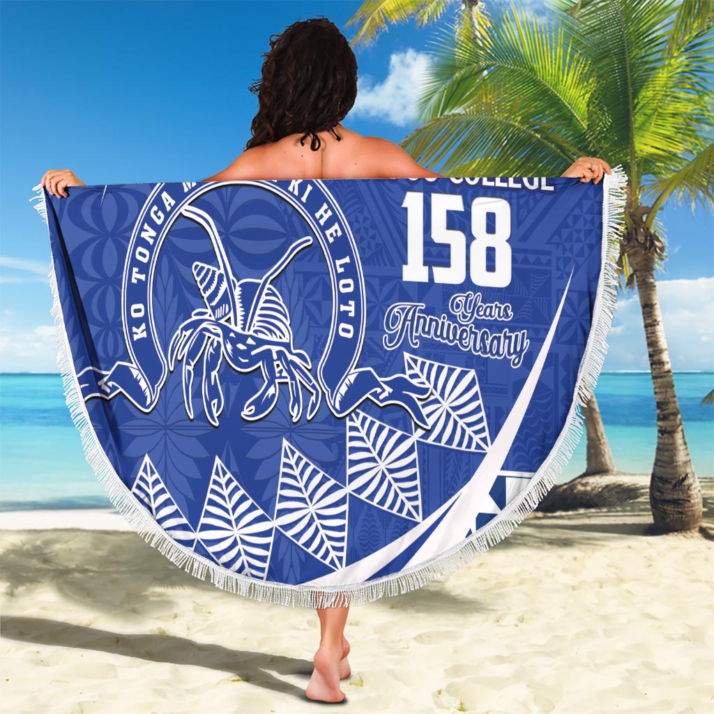 Hawaii Tapa Muster mit schwarzer Hibiskus Stranddecke sandfrei LT05