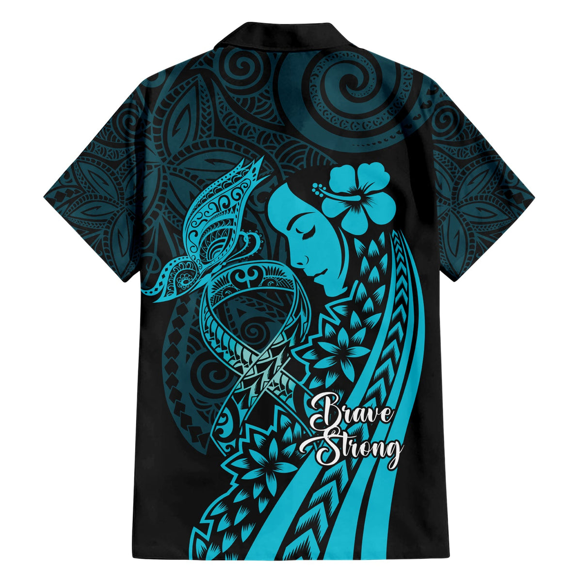 Polynesien Welt Eierstockkrebs Tag Hawaiian Shirt You Matter Polynesian Women LT14