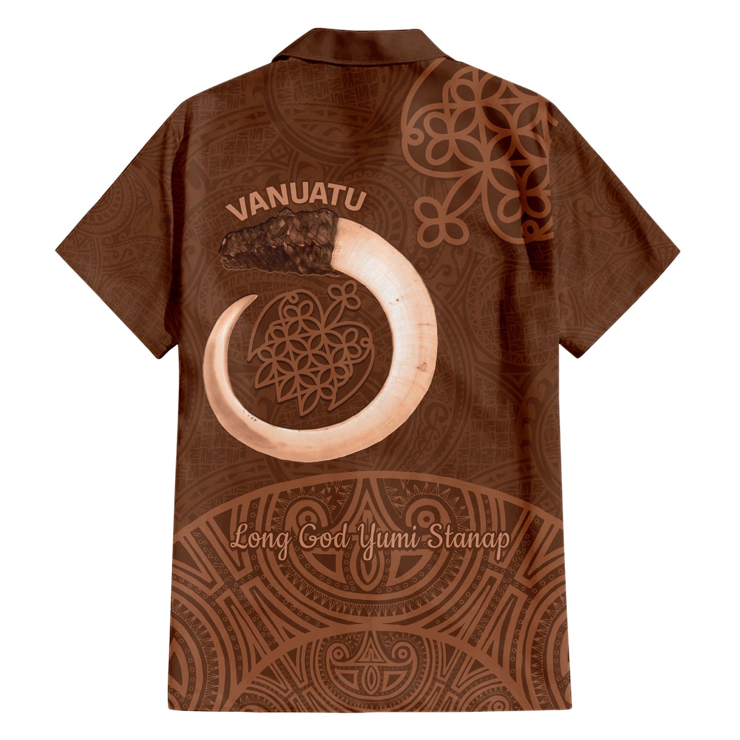 Vanuatu Indipendens Dei Hawaiihemd Yumi 44. Sandzeichnung Schildkrötenmix Lapita LT14