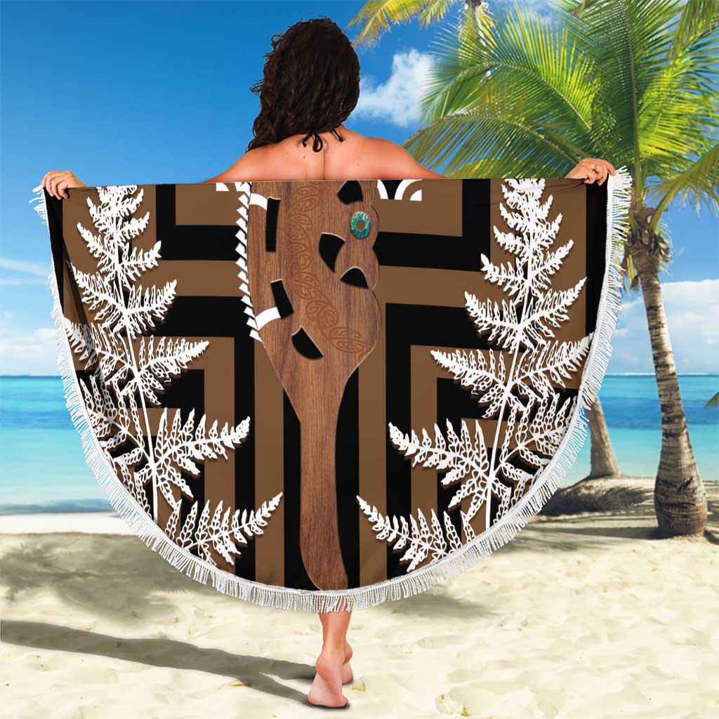 Hawaii Hibiskus und Plumeria Blumen Stranddecke sandfrei Tapa Tribal Muster Halb Stil Bunte Mode LT03