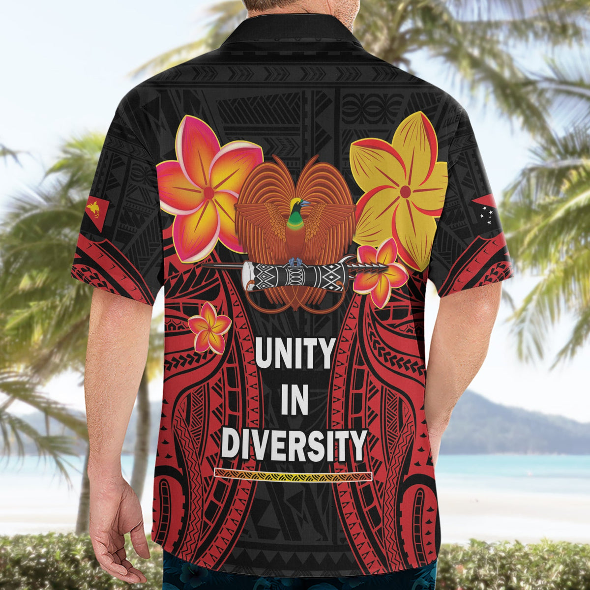 Papua-Neuguinea Unabhängigkeitstag Hawaiihemd PNG seit 1975 LT14