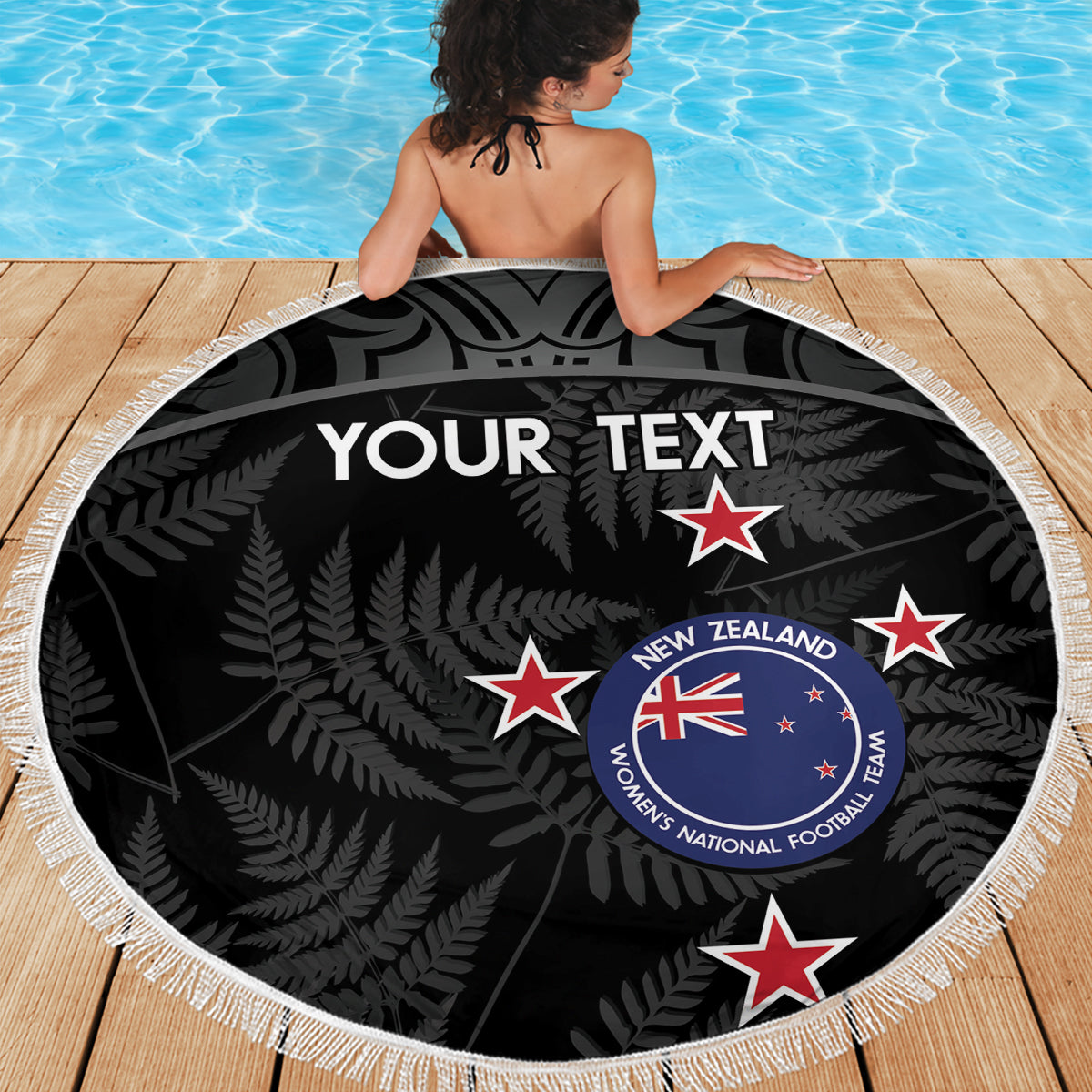 Hawaii Kanaka Maoli Flagge Tag Stranddecke xxl tropischen Blumen LT01