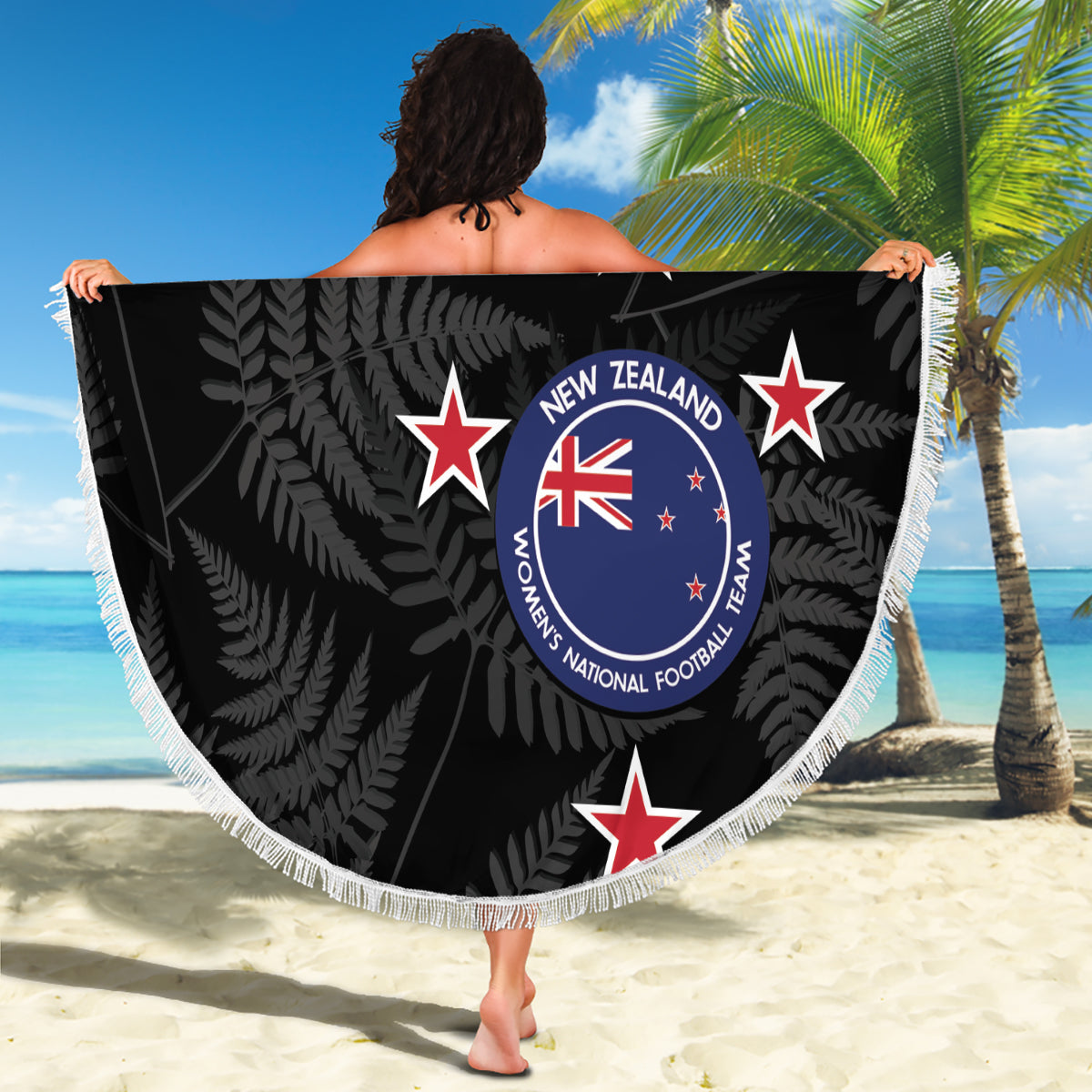 Hawaii Kanaka Maoli Flagge Tag Stranddecke xxl tropischen Blumen LT01