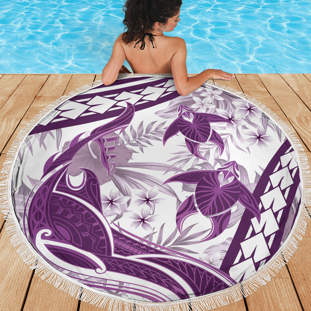 Hawaii Memorial Day Laterne schwimmende Stranddecke immer in unseren Herzen LT05