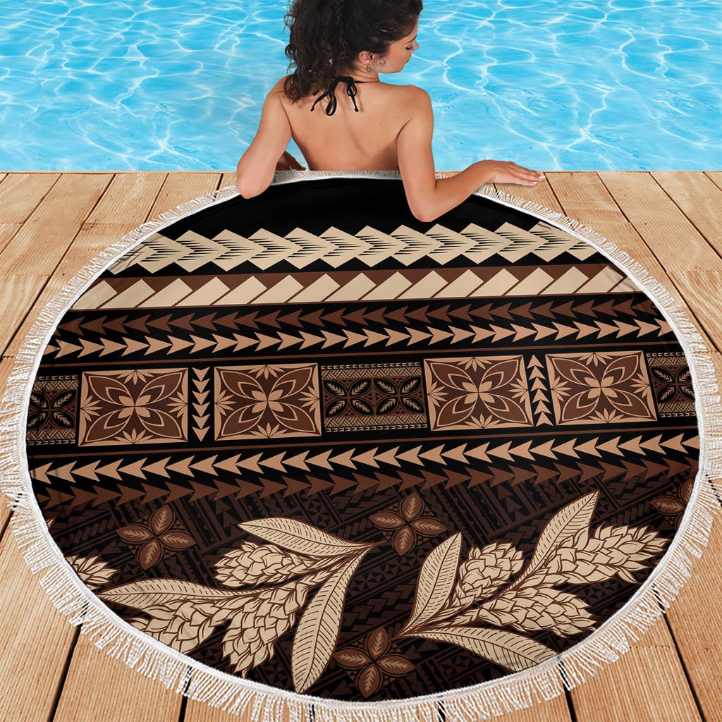 Hawaii Maile Lei Stranddecke xxl Aloha Graustufen Farbe LT03
