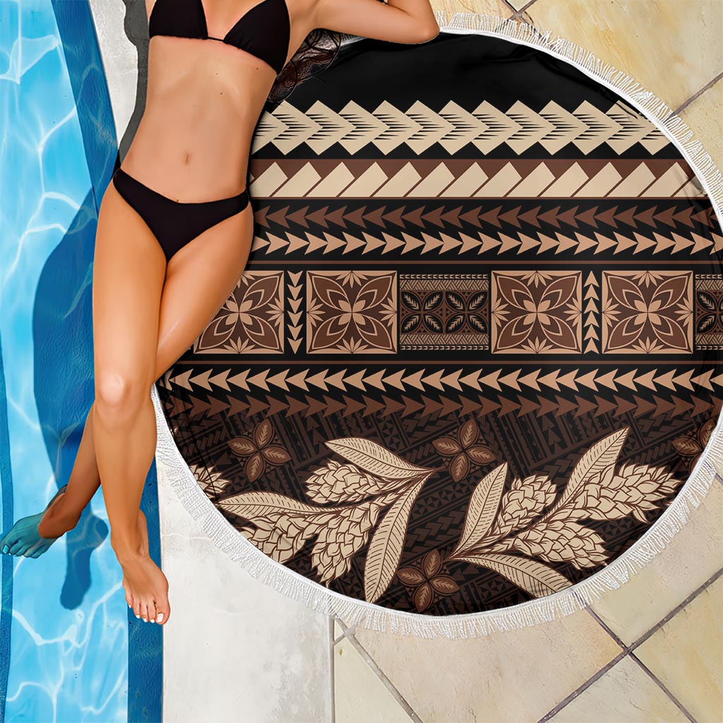 Hawaii Maile Lei Stranddecke xxl Aloha Graustufen Farbe LT03