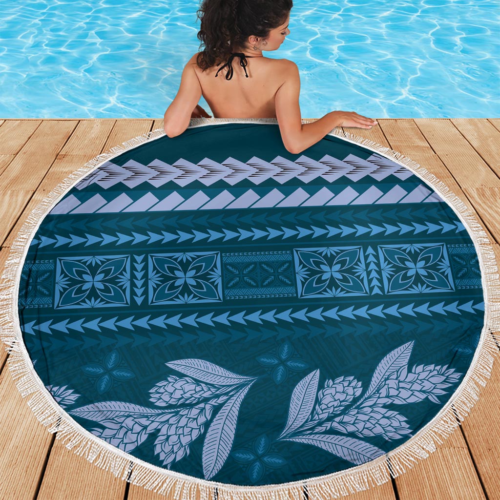 Hawaii Tropische Blumen und Blätter Stranddecke xxl Tapa Muster Bunt Mode LT03