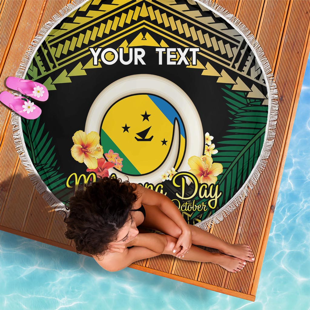 Hawaiianische Stranddecke xxl mit Vulkan und Hai, polynesisches Hibiskus-Muster, violetter Farbverlauf, LT03