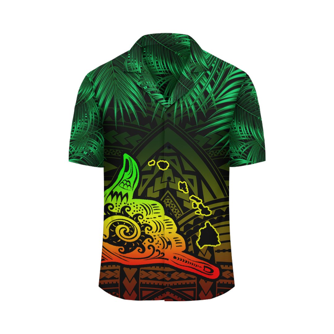 Hawaii Shaka Reggae Polynesisches Hawaiihemd